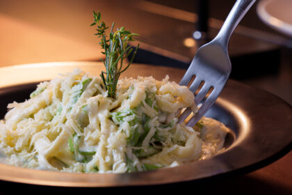 Tagliatelle cacio e pepe