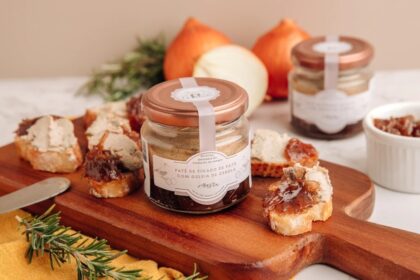 Patê de fígado de pato com geleia de cebola 95g