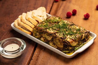 Antepasto de abóbrinha siciliana